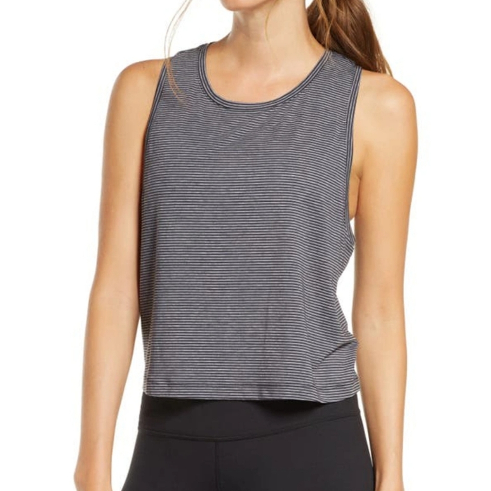 New Zella Workout Yoga Sleeveless Muscle tee Tank Top shirt